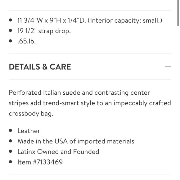 Clare V Navy and Red Crossbody Bag - Picture 3 of 5